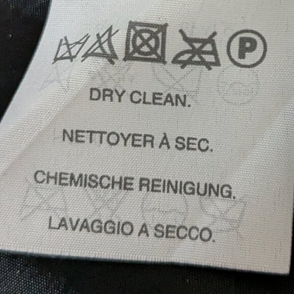 J. CREW Tollegno 1900 Bi Stretch Black Wool Blazer; Lined; Single Breast; Size 4 - Picture 7 of 7